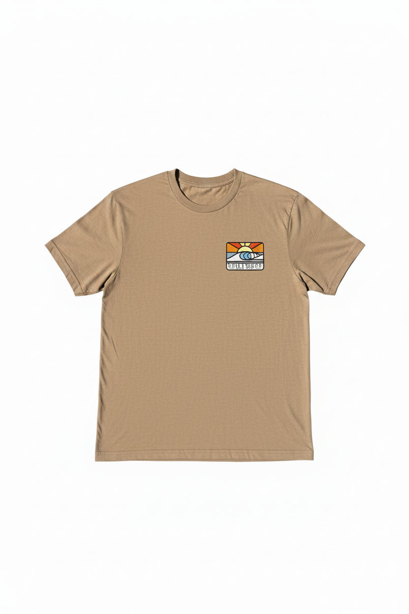 Driftwood Retro Sunrise Tee