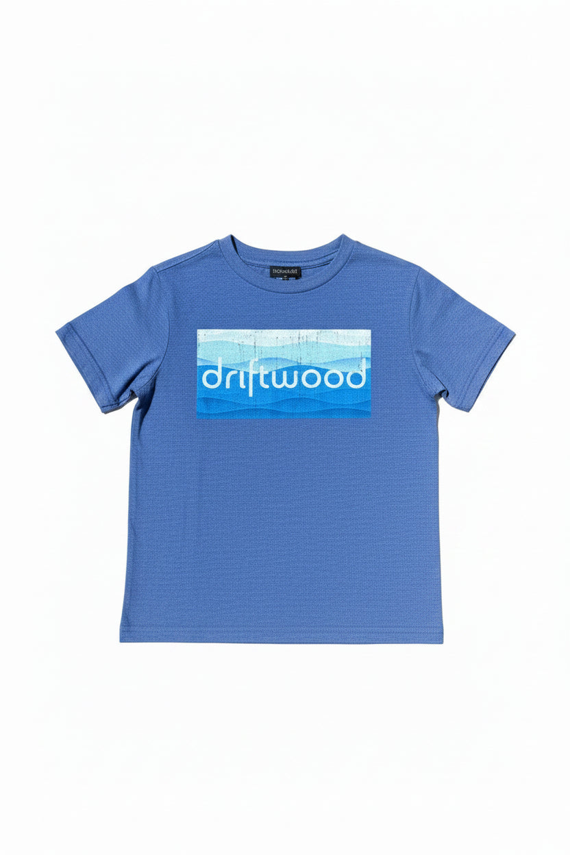 Kids Driftwood Wave Tee